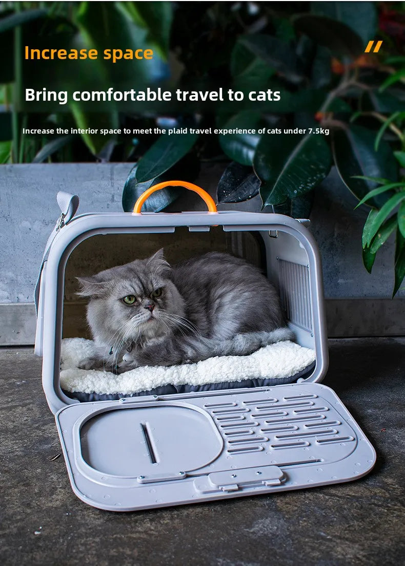High Appearance Level Cat Bag Portable Stress Proof Large Capacity Capsule Cat Carrier Pet Small Dog Bag Cat Backpack Carrier