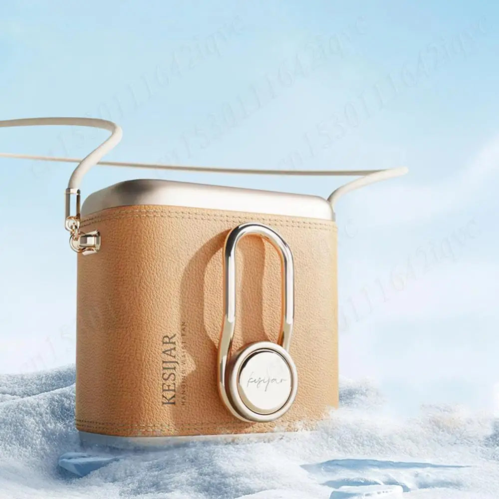 Waist/Neck Desktop Fan Portable Air Cooling Fan 4000mAh Clip-on Air Conditioner Fans Auto Ventilator Quiet Neckband Fan Cooler