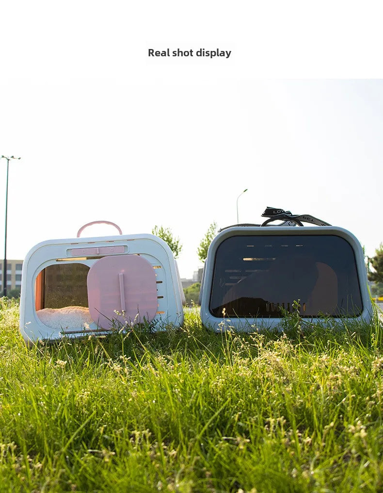 High Appearance Level Cat Bag Portable Stress Proof Large Capacity Capsule Cat Carrier Pet Small Dog Bag Cat Backpack Carrier