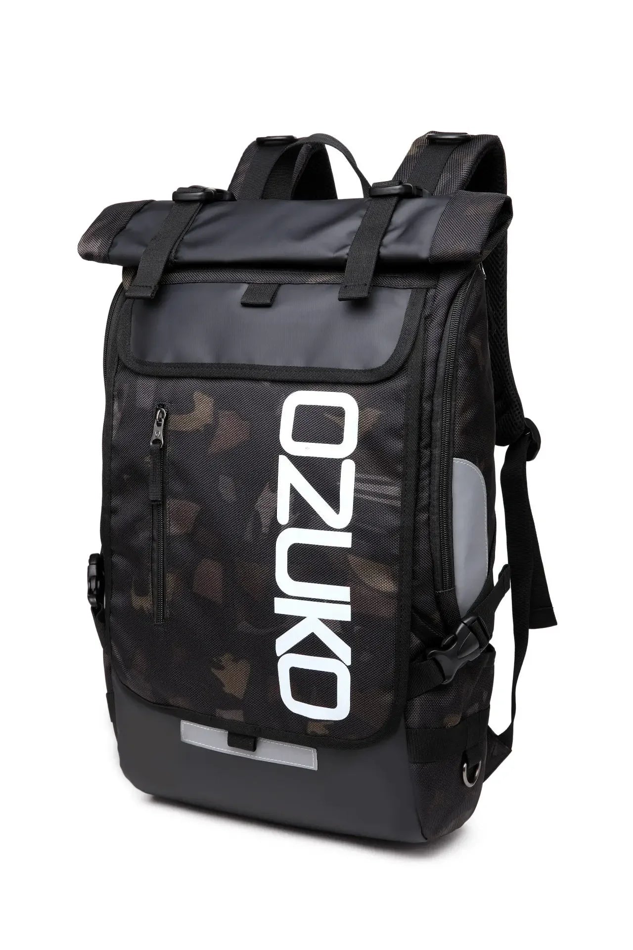 OZUKO Schoolbag for Teenager 15.6 inch Laptop Water Backpack 49*28*14 Men Student Backpacks Male Travel Mochila Fashion