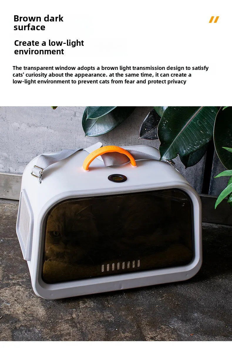 High Appearance Level Cat Bag Portable Stress Proof Large Capacity Capsule Cat Carrier Pet Small Dog Bag Cat Backpack Carrier