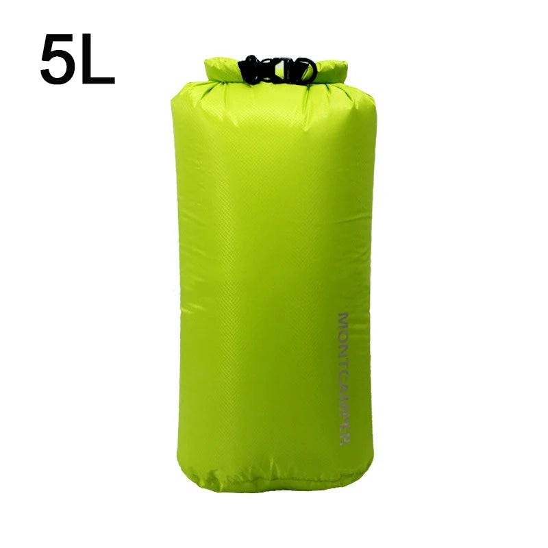 Dry Bag 30D Nylon Ultralight Drifting Swimming Debris Clothes Sleeping Bag Storage Bag Waterproof Swimming Camping Sport Bag