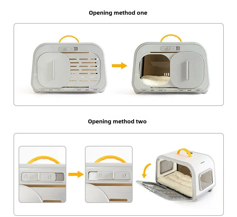 High Appearance Level Cat Bag Portable Stress Proof Large Capacity Capsule Cat Carrier Pet Small Dog Bag Cat Backpack Carrier