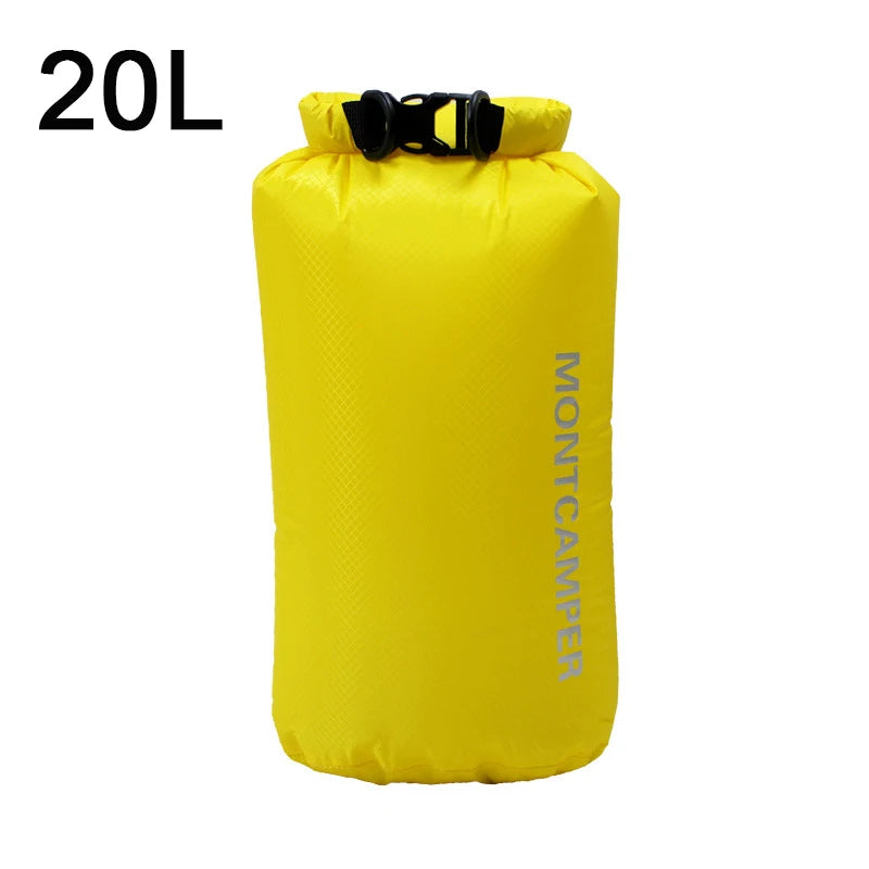 Dry Bag 30D Nylon Ultralight Drifting Swimming Debris Clothes Sleeping Bag Storage Bag Waterproof Swimming Camping Sport Bag