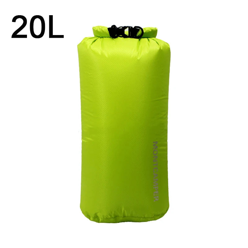 Dry Bag 30D Nylon Ultralight Drifting Swimming Debris Clothes Sleeping Bag Storage Bag Waterproof Swimming Camping Sport Bag