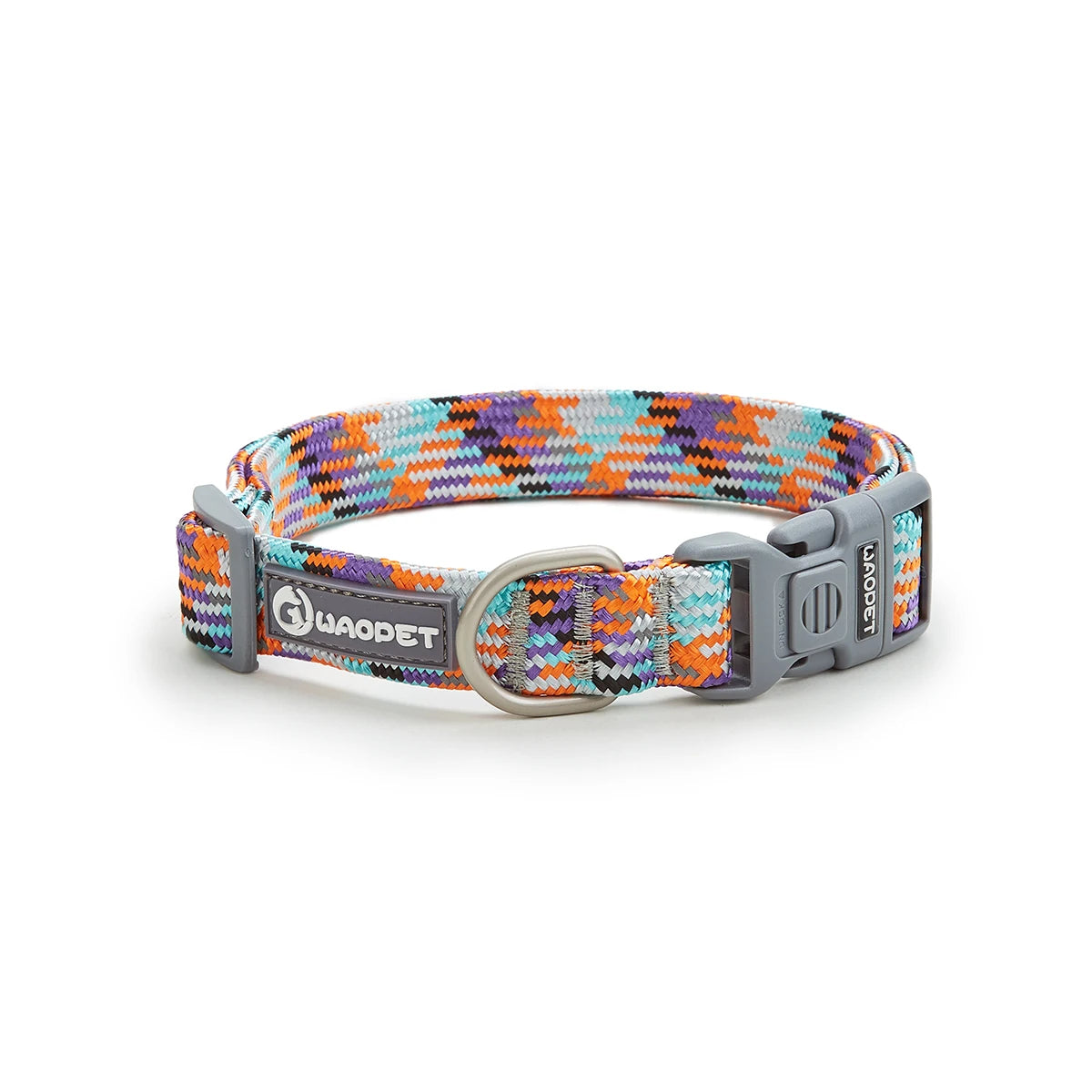 Adjustable Puppy Dogs Collar Medium Large For Dog Choker Ring Durable Reflective Nylon Pet Cat Collar Breathable Bulldog Harness