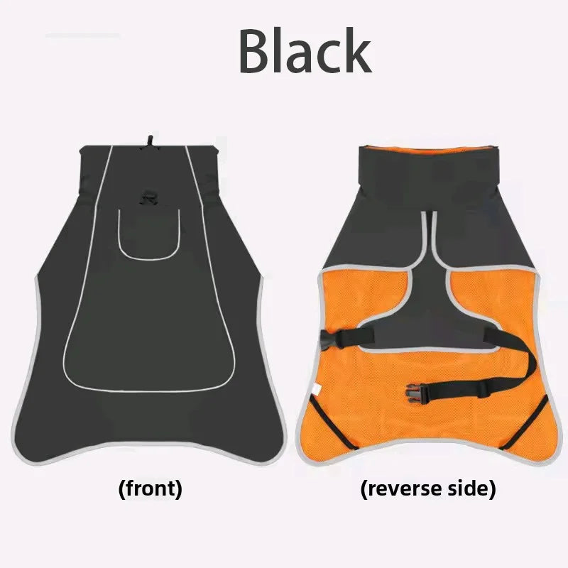 Large Dog Pet Windbreaker Dog Raincoat Pet Stormcoat Waterproof Outdoor Pet Outdoor Waterproof Clothes Pets Raincoat Accessories