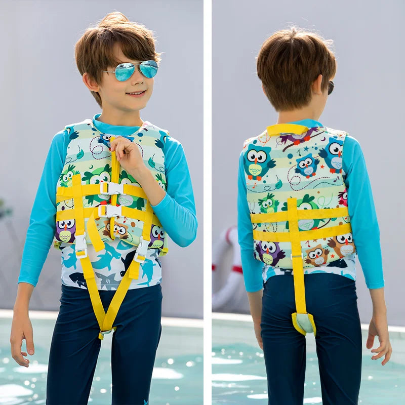 Life Jacket for Child Super Buoyancy Neoprene Life Vest Surf Raft Kayak Fishing Jet Ski Water Sport Swimming Rescue Life Jackets