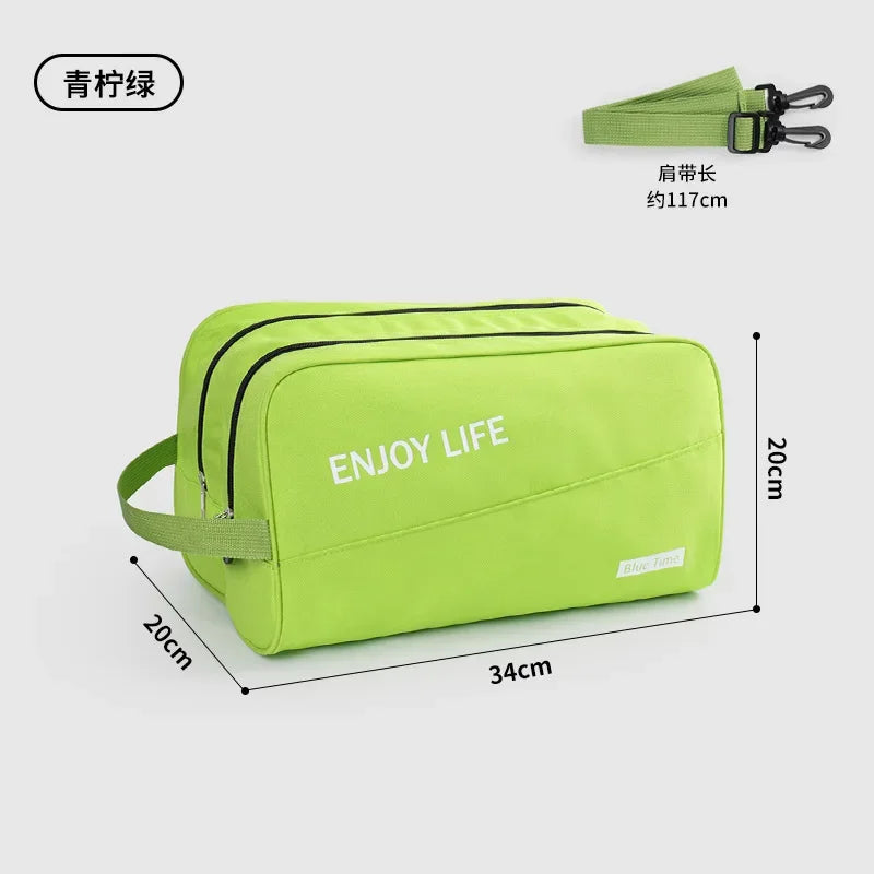 Multifunctional Wet-dry Swimming Bag for Men Women Portable Swming Storage Bag Waterproof Swim Organizer Gym Fitness Sports Bag