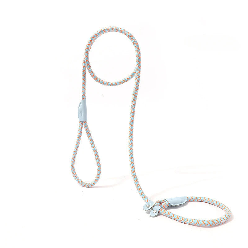 Adjustable Collar Harness Dog Leash Nylon Pet Lead Leash Dog Harness Durable Rope Belt Lightweight Dog Accessories Cat Collar