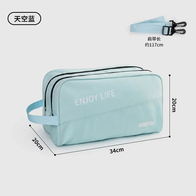 Multifunctional Wet-dry Swimming Bag for Men Women Portable Swming Storage Bag Waterproof Swim Organizer Gym Fitness Sports Bag