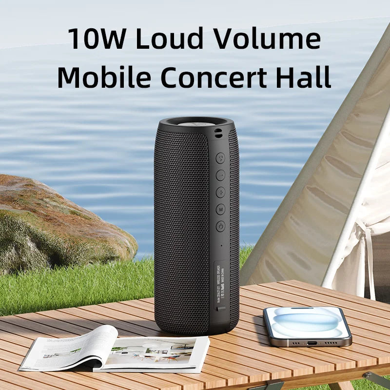 ZEALOT-S51 Powerful Bluetooth Speaker Bass Wireless Speakers Subwoofer Waterproof Sound Box Support TF, TWS, USB Flash Drive