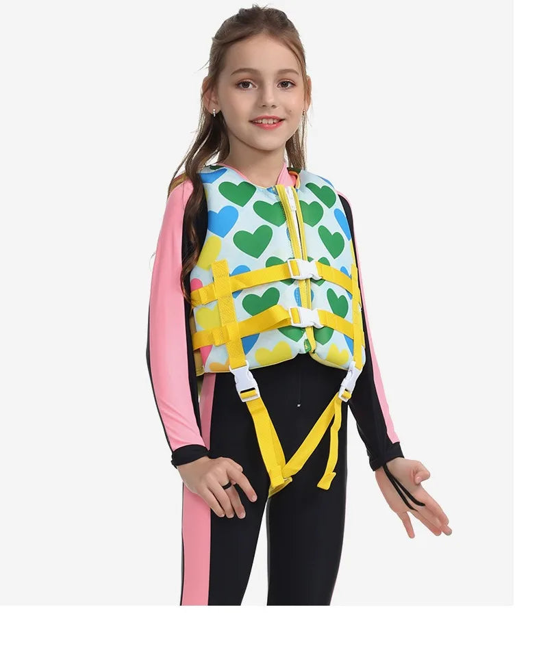 Life Jacket for Child Super Buoyancy Neoprene Life Vest Surf Raft Kayak Fishing Jet Ski Water Sport Swimming Rescue Life Jackets