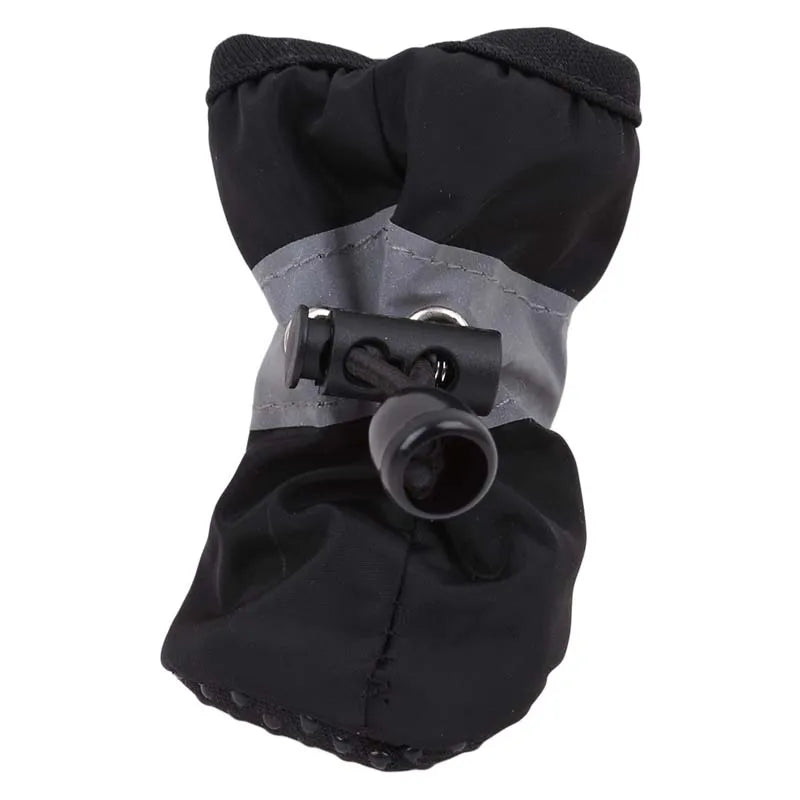 New 4pcs Pet Dog Shoes Anti-slip Rain Snow Boot Thick Warm For Small Cats Dogs Puppy Dog Socks Booties