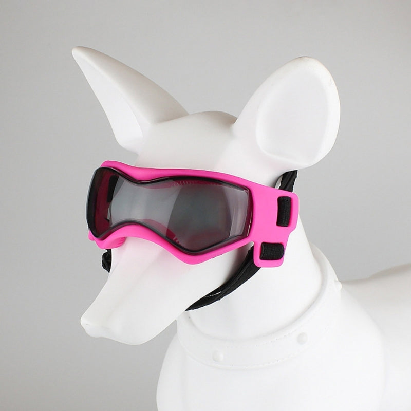 Dog Summer Sunglasses Soft Windproof Anti-UV with Adjustable Strap for Outdoor Sports Goggles for Heavy Snow Dropshipping