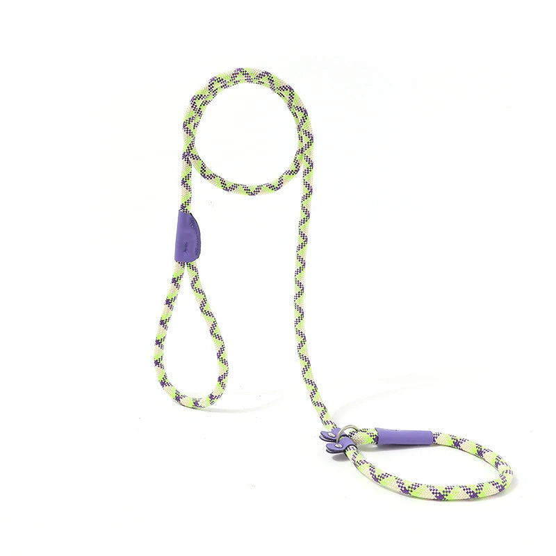 Adjustable Collar Harness Dog Leash Nylon Pet Lead Leash Dog Harness Durable Rope Belt Lightweight Dog Accessories Cat Collar