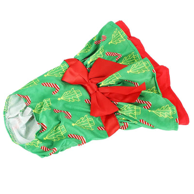 Adorable for christmas Tree Dog Dress - Cute Outfit for Puppies - Perfect for Parties & Daily Wear