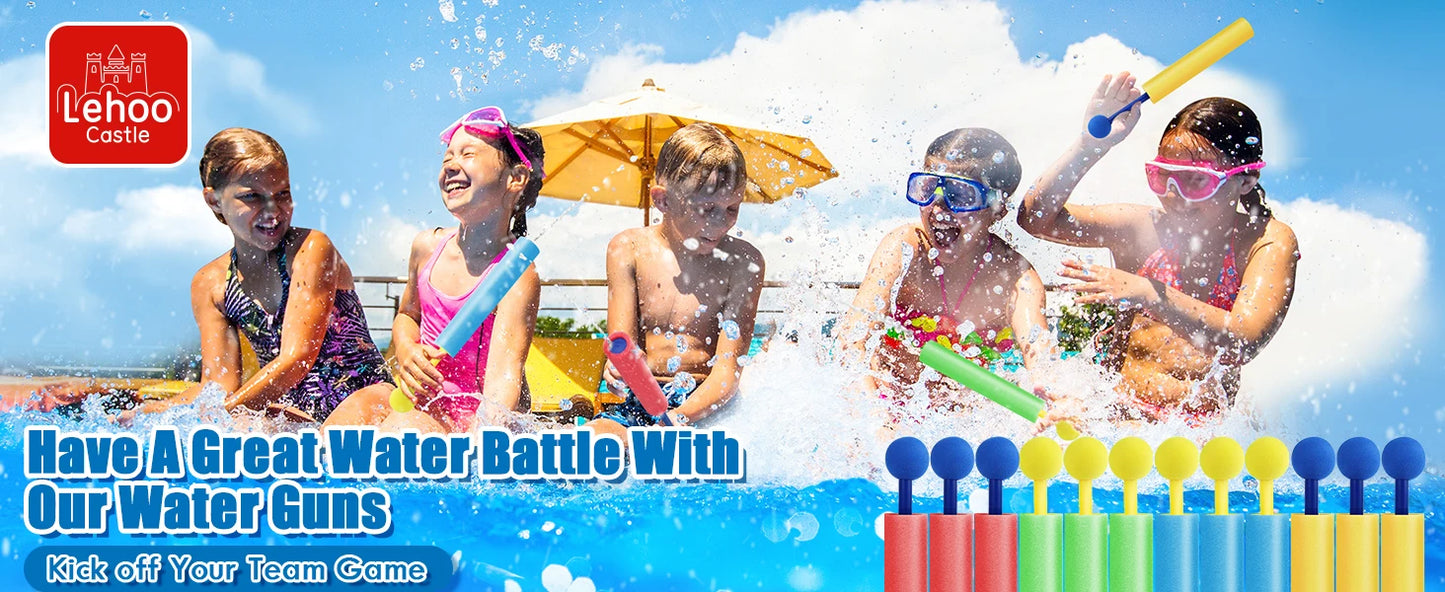 8-100 Pack Water Soaker Bulk Summer Blasters Squirt Guns for Outdoor Swimming Pool Backyard Beach Game Water Fighting Party set