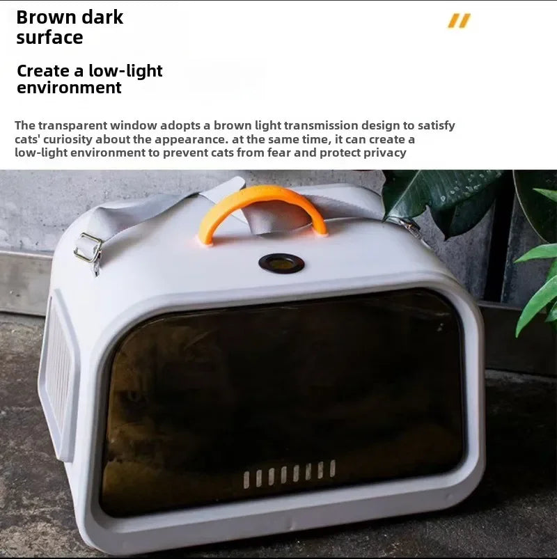 High Appearance Level Cat Bag Portable Stress Proof Large Capacity Capsule Cat Carrier Pet Small Dog Bag Cat Backpack Carrier