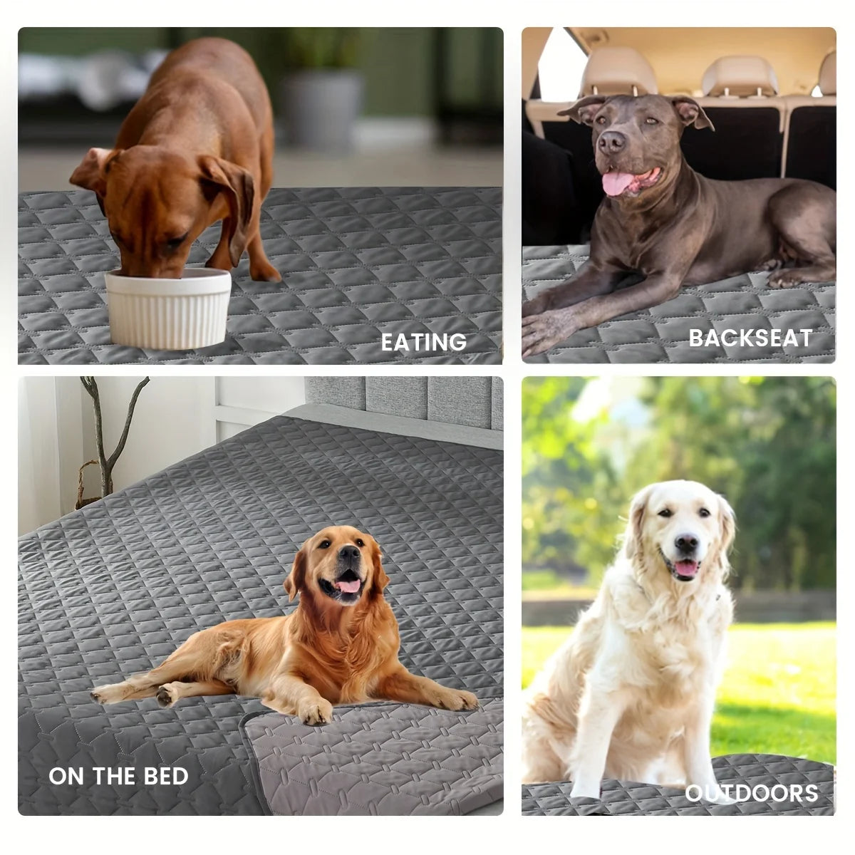 Double-Sided Waterproof Bed Cover