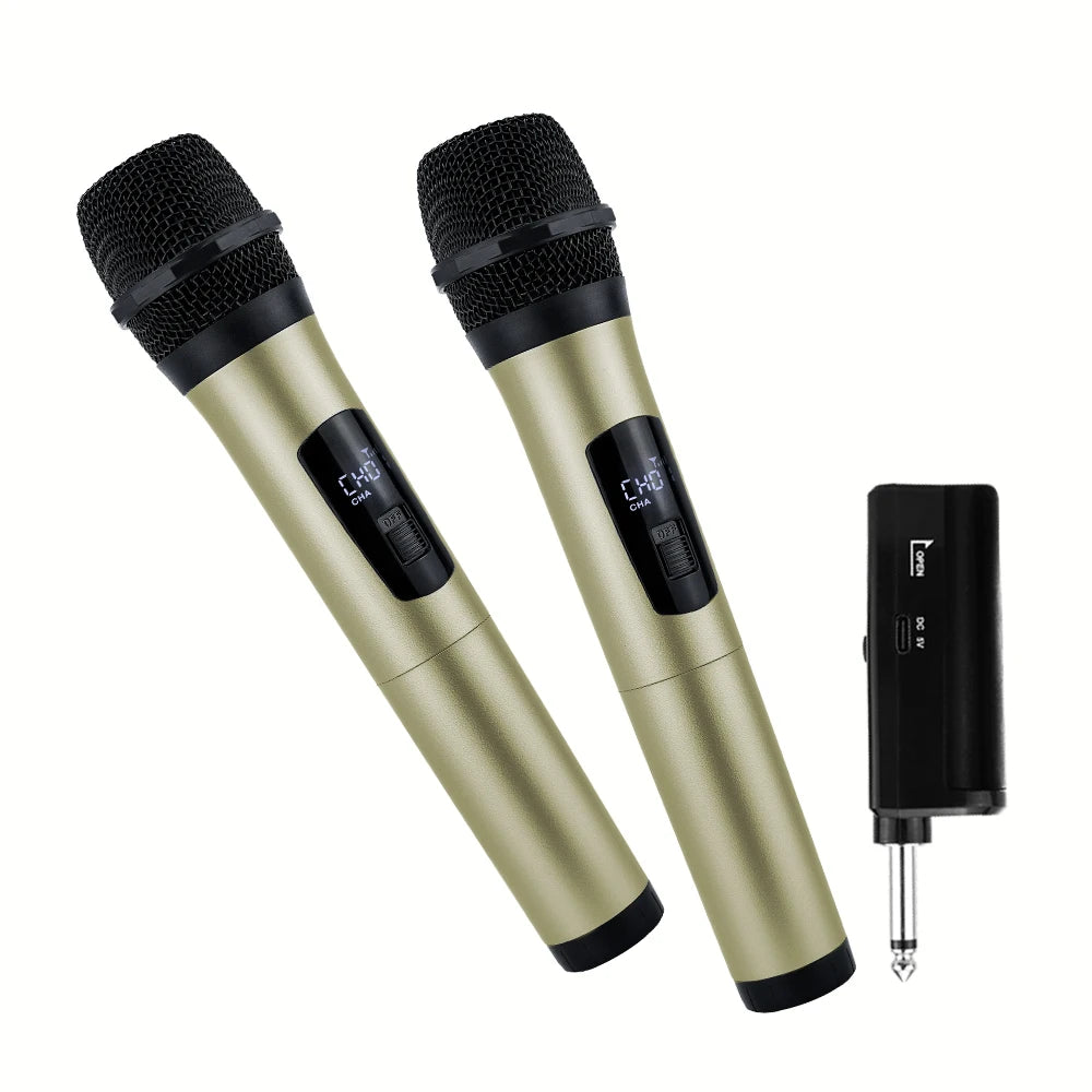 Rechargable Universal Wireless Microphone Dynamic Microphone Handheld Mic Micphone Professional Church Show Meeting-ADS1509