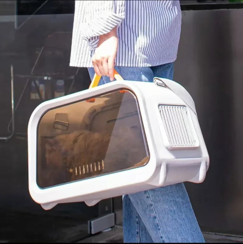 High Appearance Level Cat Bag Portable Stress Proof Large Capacity Capsule Cat Carrier Pet Small Dog Bag Cat Backpack Carrier