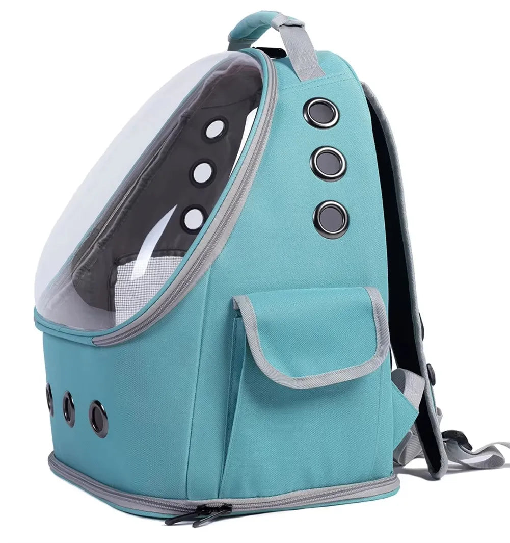 Small Dog Backpack with Clear Bubble Space Capsule