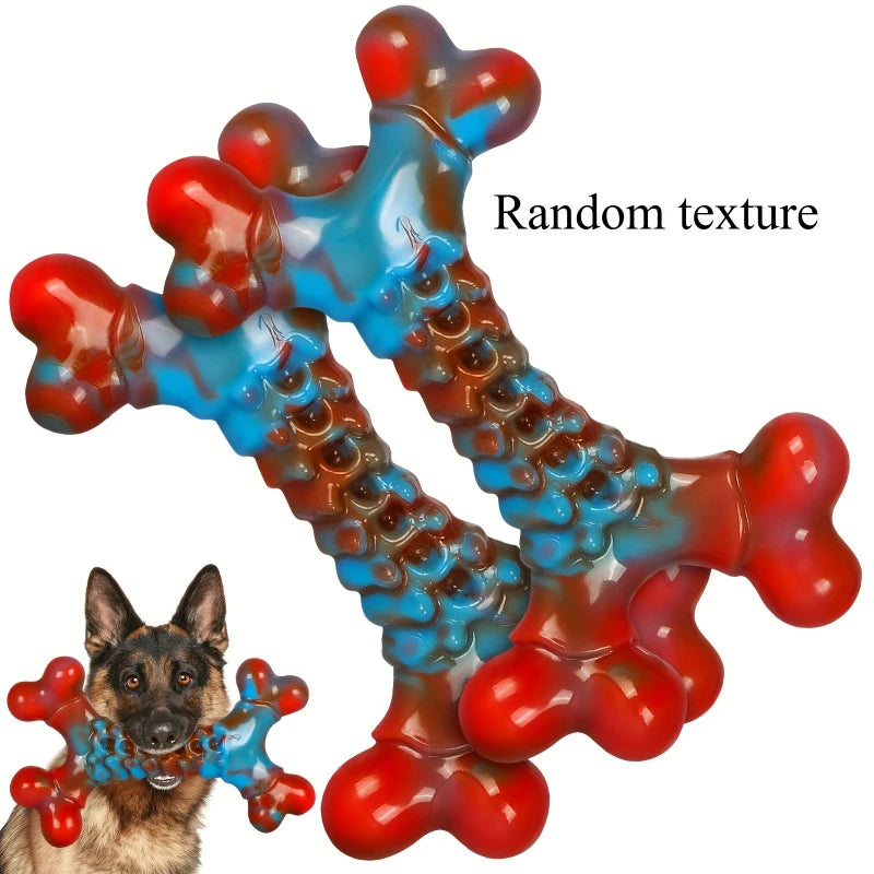1pc Durable Nylon Dog Chew Toy for Aggressive Chewers - Indestructible Bone Design