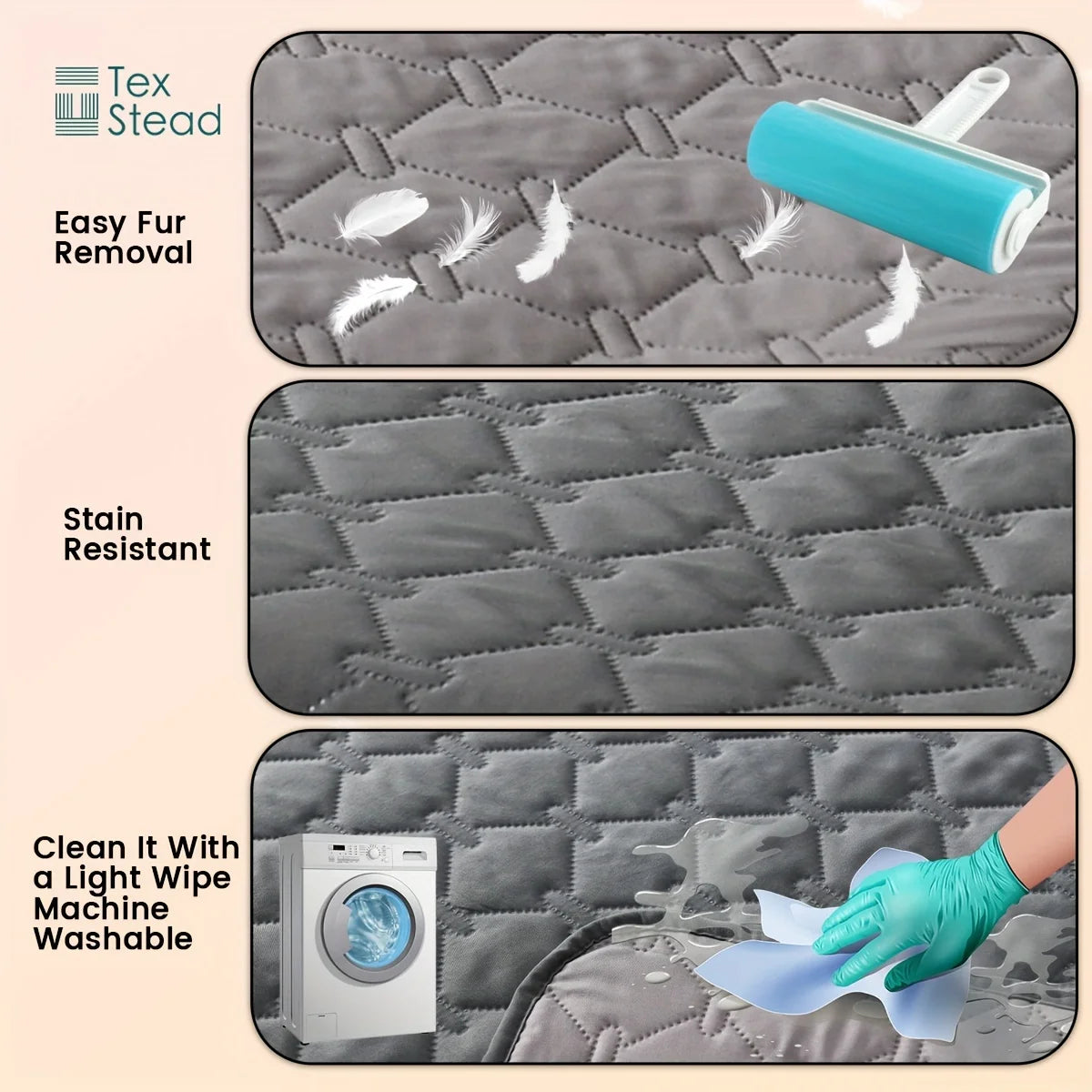 Double-Sided Waterproof Bed Cover