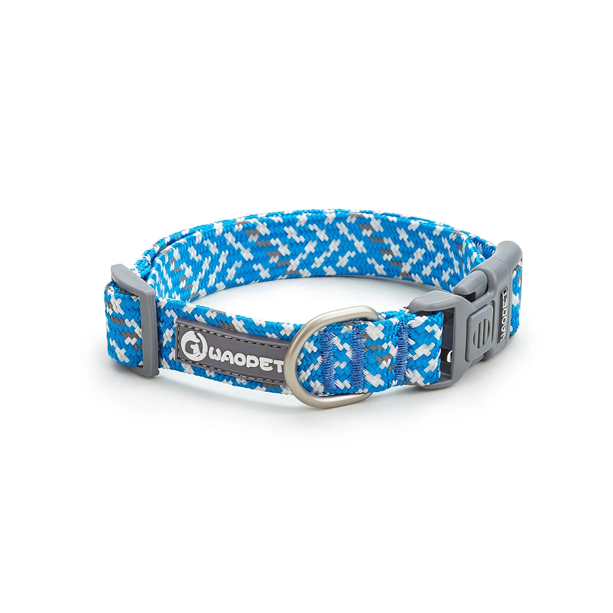 Adjustable Puppy Dogs Collar Medium Large For Dog Choker Ring Durable Reflective Nylon Pet Cat Collar Breathable Bulldog Harness