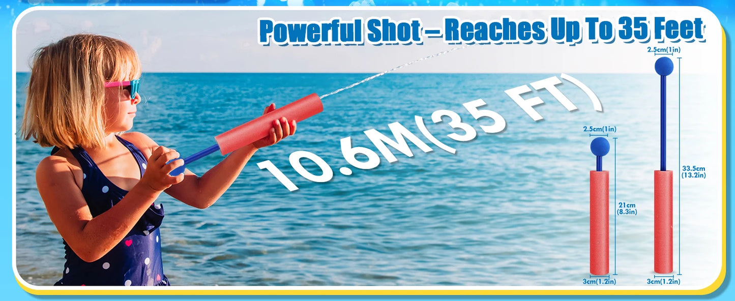 8-100 Pack Water Soaker Bulk Summer Blasters Squirt Guns for Outdoor Swimming Pool Backyard Beach Game Water Fighting Party set