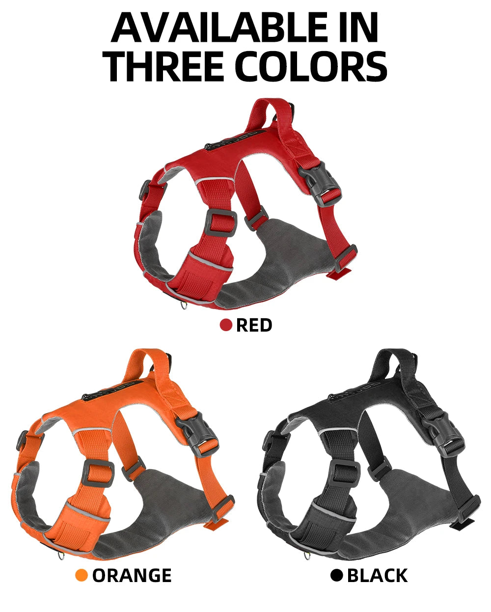 Anti-escape Pet Dog Vest Harness Reflective Adjustable Arn s Para Perros For Medium Large Dogs