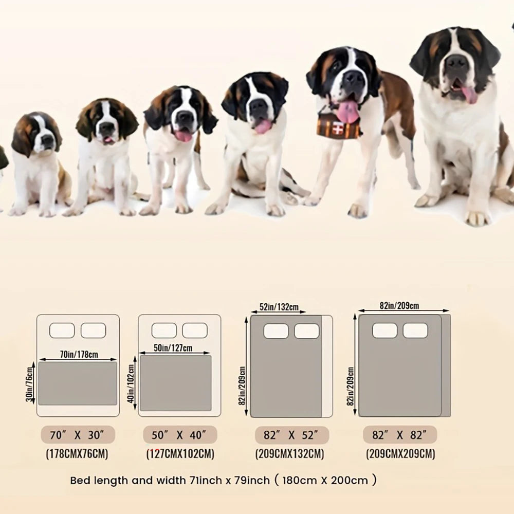 Double-Sided Waterproof Bed Cover