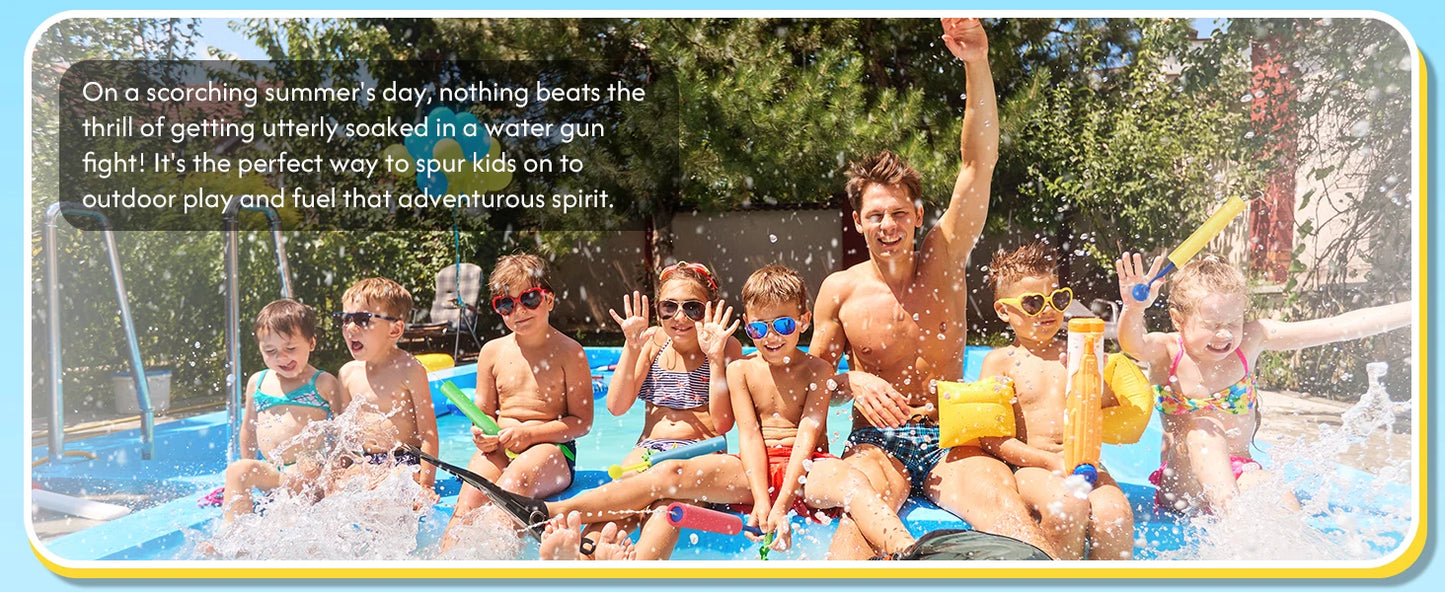 8-100 Pack Water Soaker Bulk Summer Blasters Squirt Guns for Outdoor Swimming Pool Backyard Beach Game Water Fighting Party set