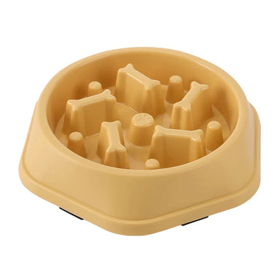 Slow feeder bowl
