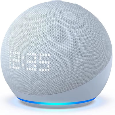 Promo for Original Alexa Echo Dot 5Th Generation Smart Speaker Echo Dot (5Th Gen) Clock Time Display Echo Dot5