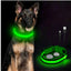 LED Glowing Dog Collar Adjustable Flashing Rechargea Luminous Collar Night Anti-Lost Dog Light HarnessFor Small Dog Pet Products