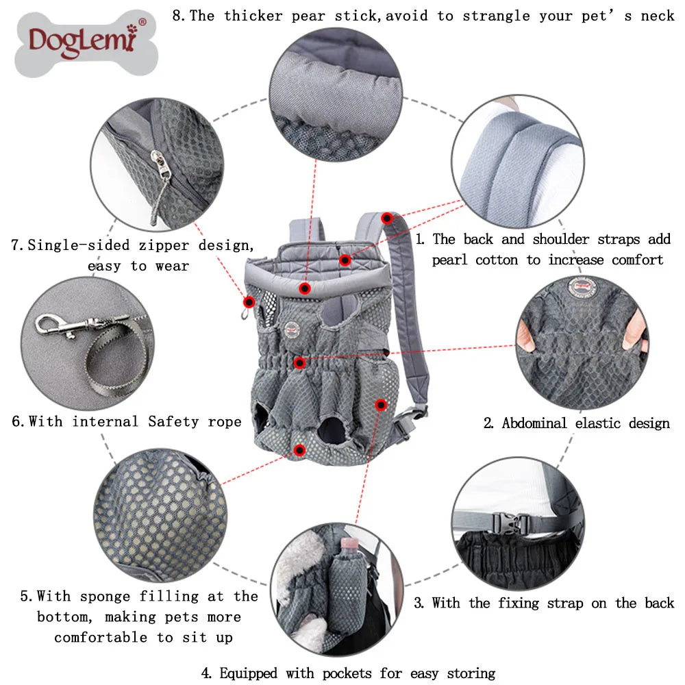 Front and Backpack carrier , Breathable and Comfortable