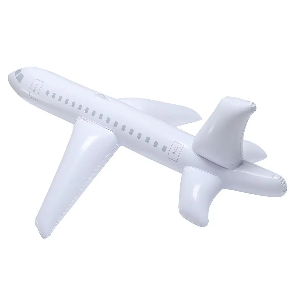 100cm Inflatable Airplane Float Airplane Ball with Inflatable Tube for Outdoor Swimming Outdoor Inflatable Toy For Kids