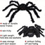 30cm/50cm/75cm/90cm/125cm/150cm/200cm Horror Halloween Giant Black Spider Decoration Haunted House Party Props Halloween Decor