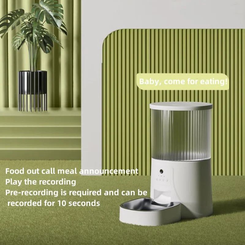WiFi Smart Pet Feeder with Video