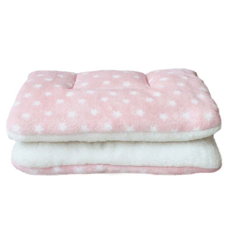 Flannel pet pad dog bed thickened sleeping pad dog blanket suitable for Chihuahua Labrador puppy kitten small large dog pet rug