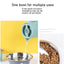Cute Elevated Dog Bowls for Medium and Large Dogs - Stainless Steel Feeding and Water Bowls
