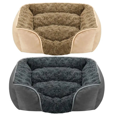 new Dog Bed Bolster Couch Dog Bed for Large Dogs Removable Washable Cover Pet Bed Foam Nonskid Dog Mat Cat Bed Kennel