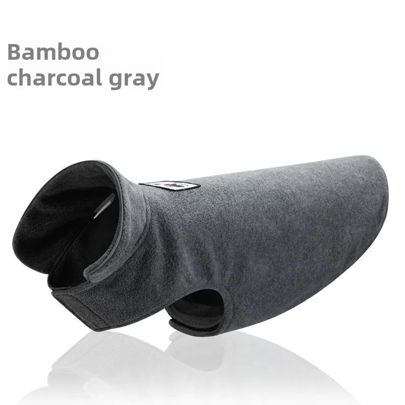 Reversible Pet Jacket Winter Warm Fleece Dog Clothes for Small Medium Large Dogs French Bulldog Costume Big Dog Coat Labrador