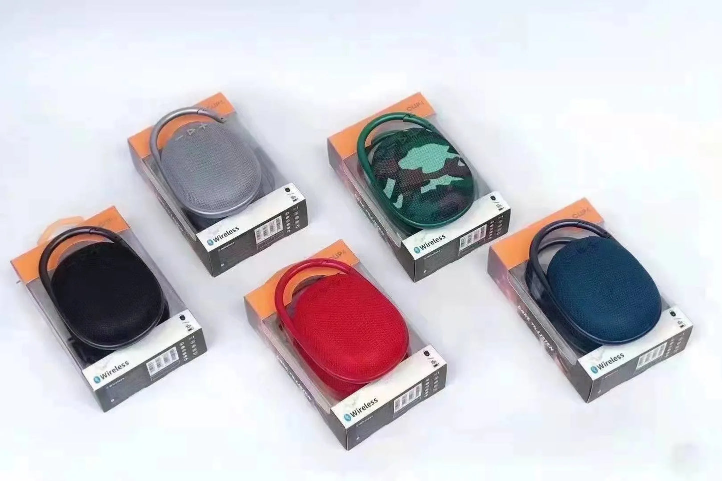 CLIP4 Bluetooth speaker Outdoor portable plug-in card Bluetooth speaker home outdoor subwoofer small speaker