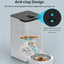 WiFi Smart Pet Feeder - 6L Capacity with Stainless Steel Bowls