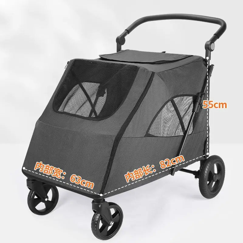 Pet Troller - Foldable , suit for elderly dog, disability assistance