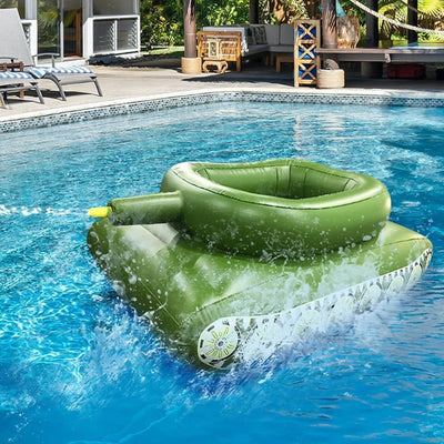 Summer Water Toy Inflatable Bed Water Floating Toy Tank Thickened PVC Inflatable Mat Swimming Pool Fun Toys Water Floating Mat