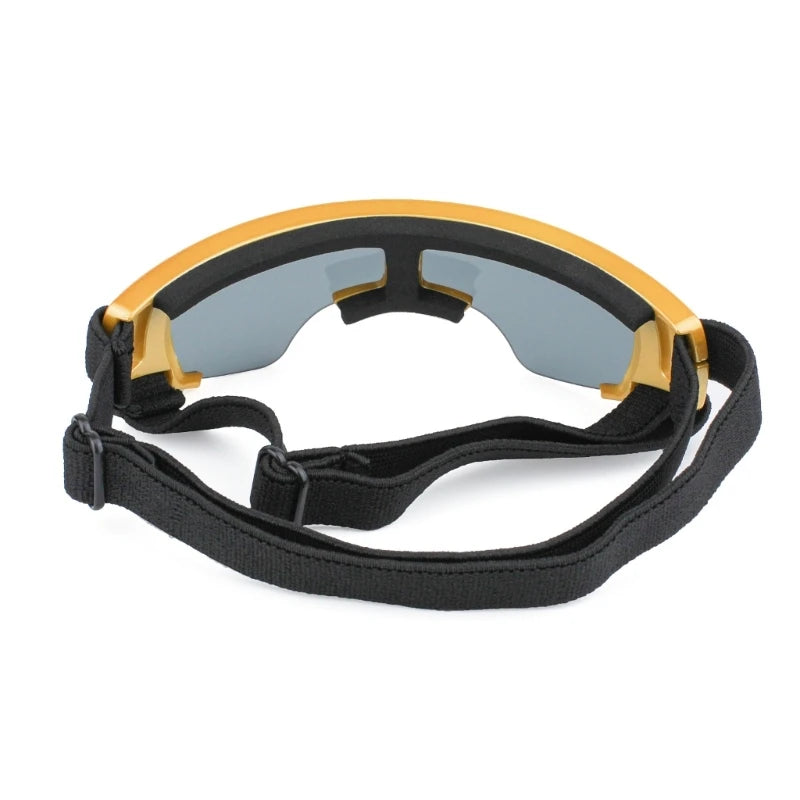 Dog Summer Sunglasses Soft Windproof Anti-UV with Adjustable Strap for Outdoor Sports Goggles for Heavy Snow Dropshipping